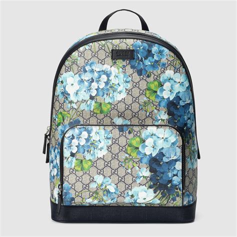 gucci backpack flower print